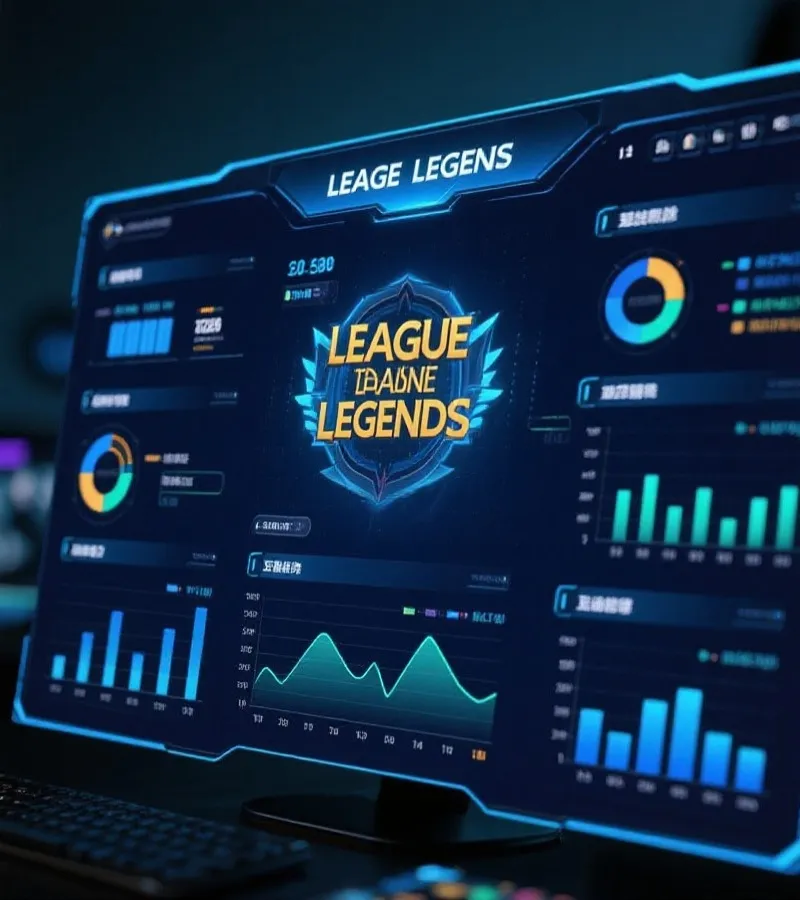 英雄联盟赛事数据分析面板