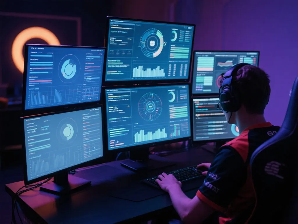 团队分析赛事数据